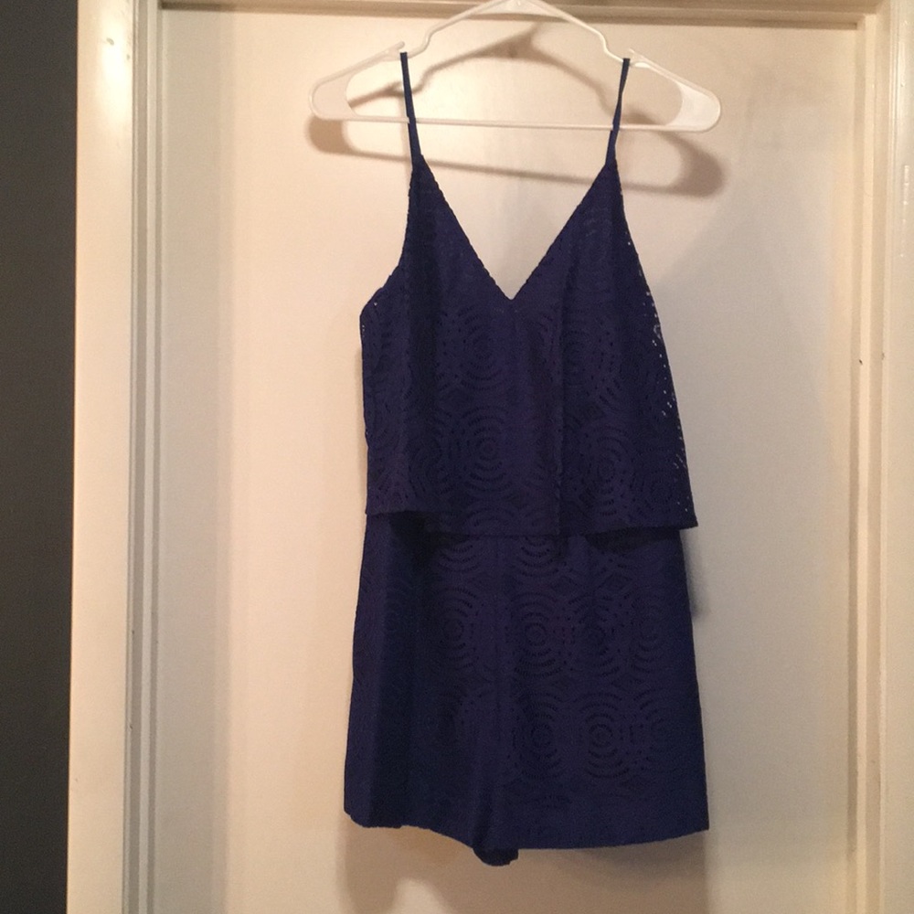 Lilly Pulitzer Caia Lace Romper. - Picture 2 of 9